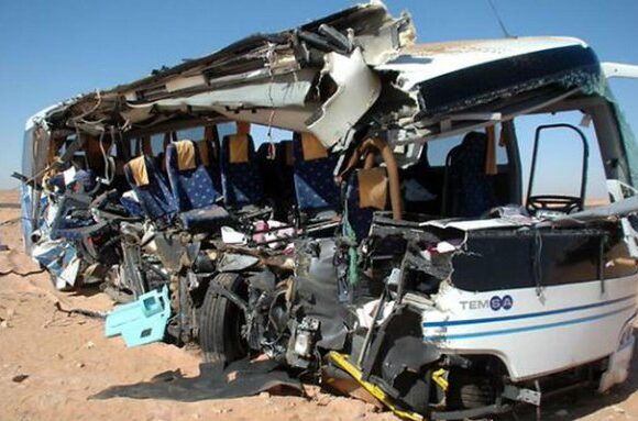 Αίγυπτος – Πολύνεκρο τροχαίο στο Σινά – Συγκρούστηκαν δύο λεωφορεία