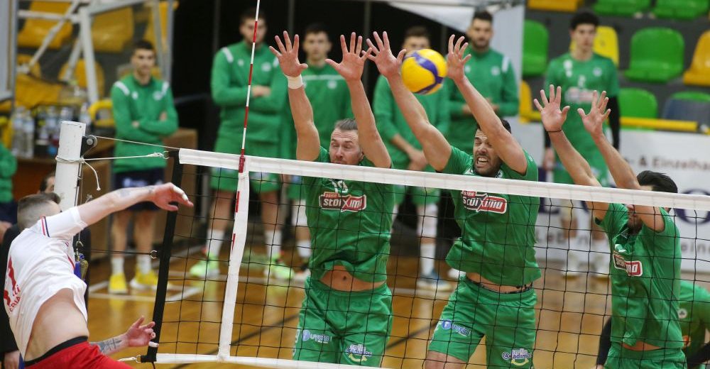 Βόλεϊ λιγκ, ΠΑΟ Φίλιππος 3 1: Στην κορυφή με ροτέιτιον