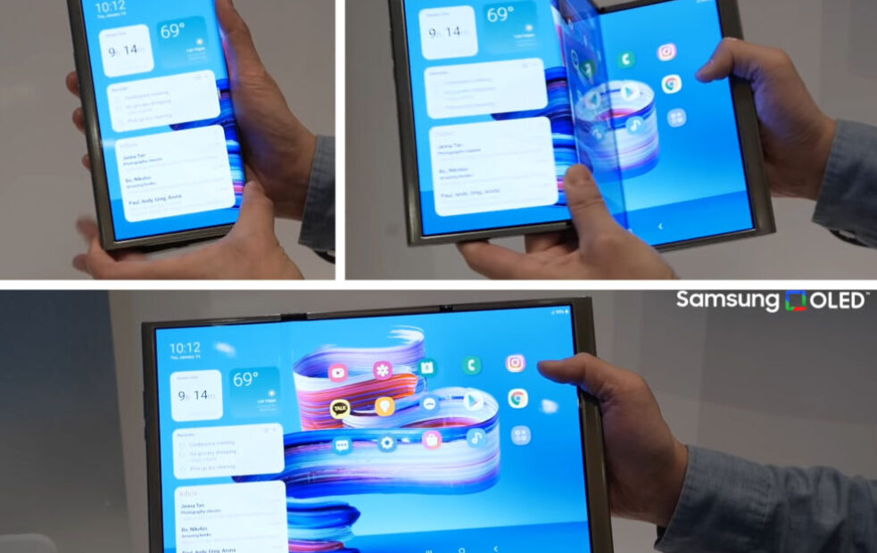 Ces 2022: Εξαιρετικά φιλόδοξα τα Foldable σχέδια της Samsung