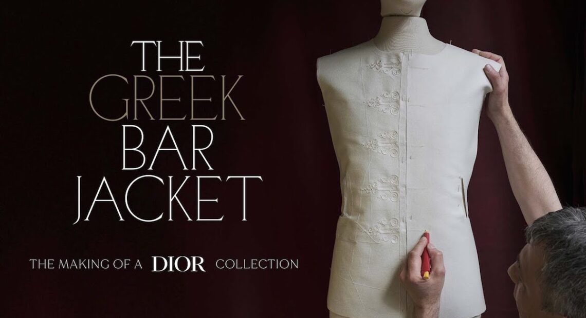 Dior Showcases Greek Creators In ‘the Greek Bar Jacket’ Documentary
