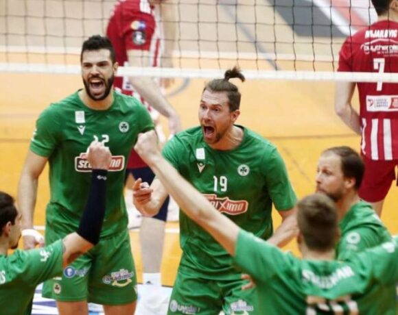 Βόλεϊ λιγκ, Παναθηναϊκός Ολυμπιακός 3 1: Πράσινος θρίαμβος, ερυθρόλευκη κατάρρευση