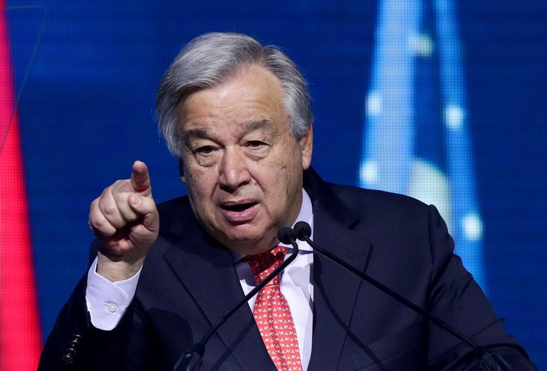 Γκουτέρες: Η εγκατάλειψη της διπλωματίας για μία αντιπαράθεση είναι βουτιά στον γκρεμό
