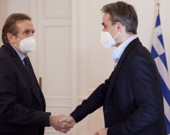Mητσοτάκης: Συνάντηση με τον νέο πρόεδρο ΕΣΕΕ – Τι συζήτησαν
