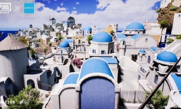 Santorini Island Stars In Pubg Mobile Video Game