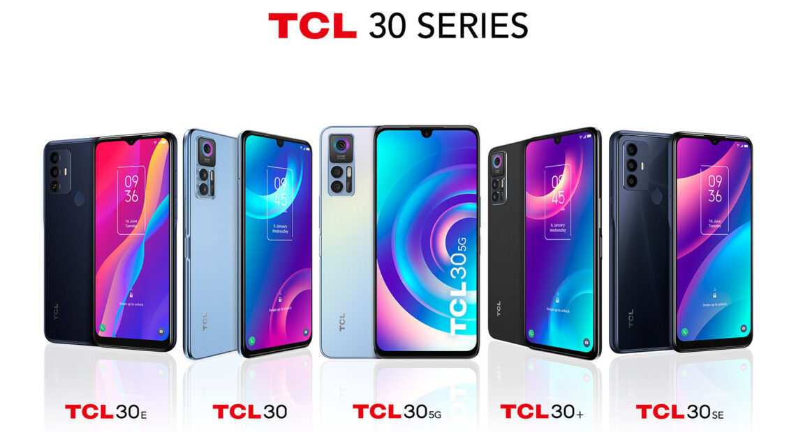 Tcl 30 Series: Με πέντε νέα Smartphones στο Mwc 2022