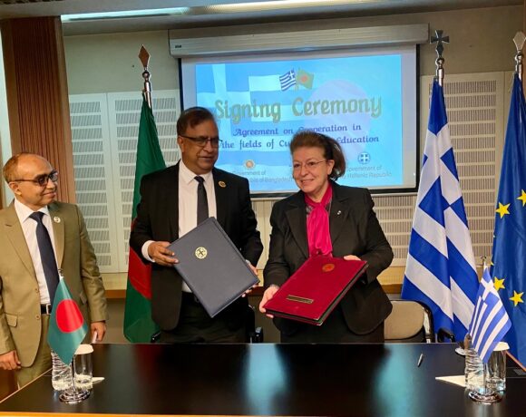 Greece and Bangladesh Sign Bilateral Agreement to Boost Cooperation in Culture