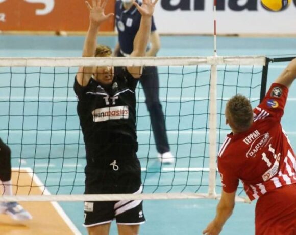 Βόλεϊ λιγκ, ΠΑΟΚ Ολυμπιακός 2 3: Χαμένοι και οι δύο