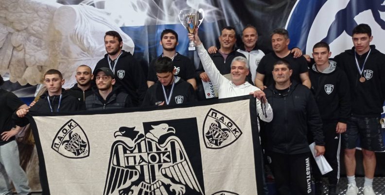 Ο ΠΑΟΚ πρωταθλητής εφήβων στην ελληνορωμαϊκή