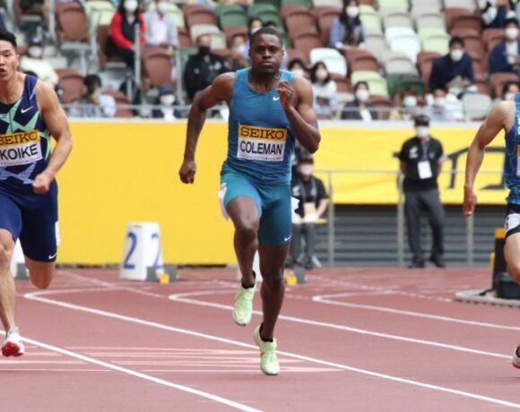 Βαρύς ο Κόλμαν στο 100αρι, δεν κατέβηκε τα 10 δευτερόλεπτα στο Τόκιο
