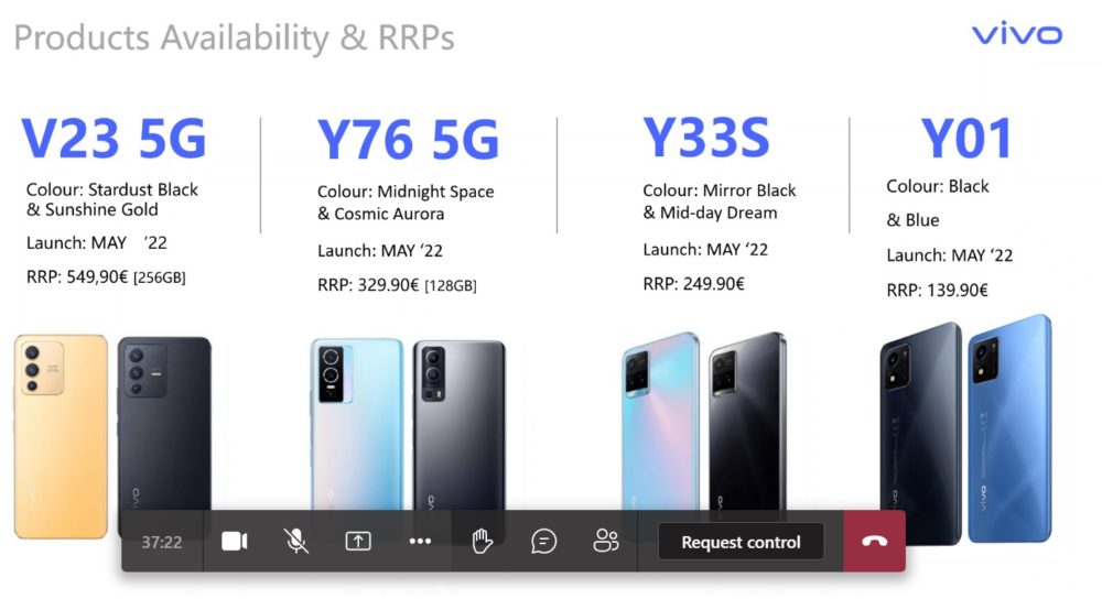 Μάθαμε τις τιμές των Vivo Smartphones στην Ελλάδα, κυκλοφορούν 23 Μάϊου