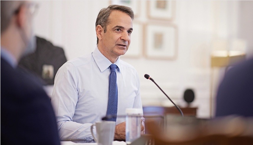 Μητσοτάκης: Σειρά επαφών με στελέχη τεχνολογικών κολοσσών στο Νταβός