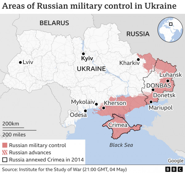 Ουκρανία: Οι φιλορωσικές αρχές στη Χερσώνα σχεδιάζουν να ζητήσουν από τον Πούτιν να προσαρτήσει την περιοχή