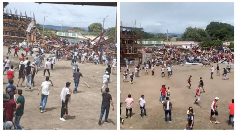 Κολομβία: Τουλάχιστον πέντε νεκροί και εκατοντάδες τραυματίες από κατάρρευση εξέδρας κατά τη διάρκεια ταυρομαχίας