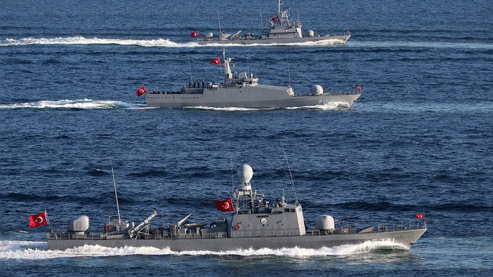 Με ανθελληνικό παραλήρημα η Τουρκία στήνει «θερμό» σκηνικό στο Αιγαίο