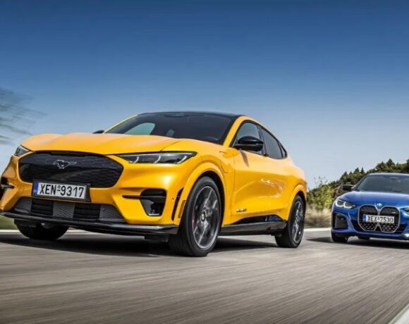 Συγκρίνουμε: Bmw I4 M50 Gran Coupe Vs Ford Mustang Mach E Gt