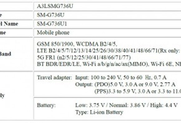 Samsung Galaxy Xcover6 Pro: Εμφανίστηκε στη βάση δεδομένων Fcc