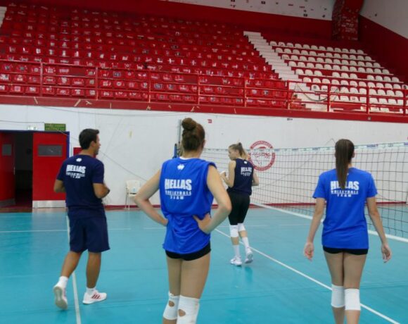 Εθνική γυναικών: Πρώτη προπόνηση εν όψει προκριματικών Ευρωβόλεϊ