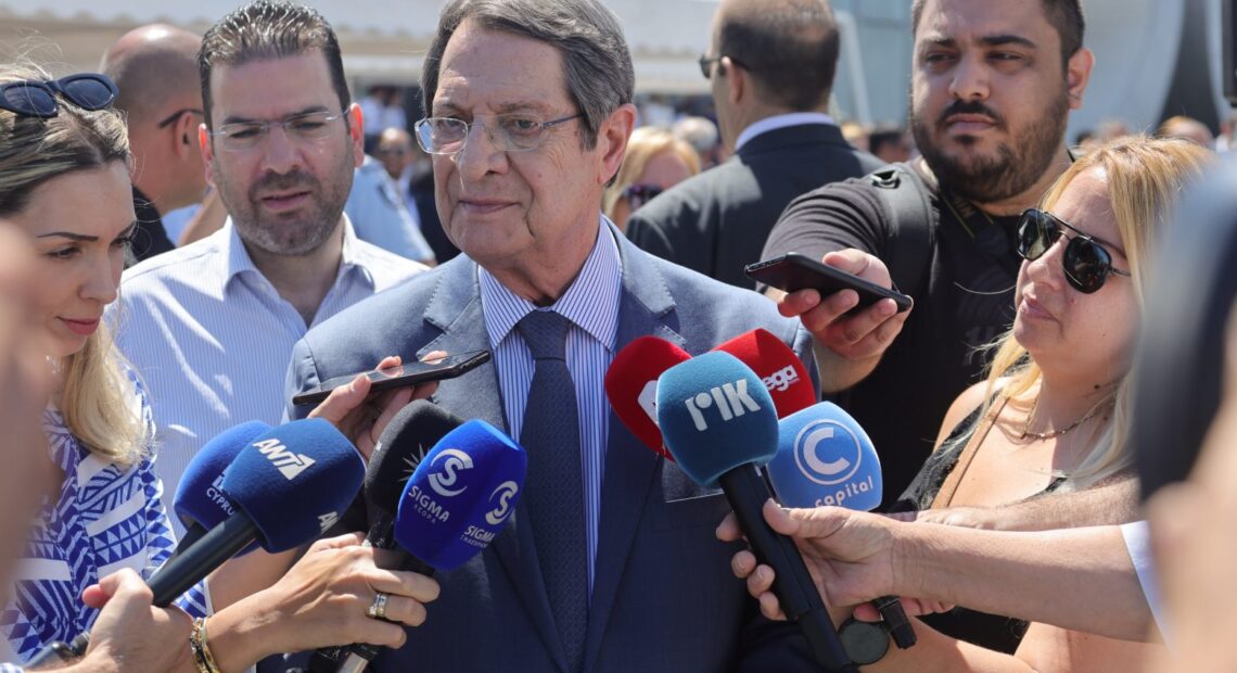 Μήνυμα Αναστασιάδη σε ΟΗΕ για το διορισμό απεσταλμένου: Να ενεργεί σύμφωνα με τα ψηφίσματα των ΗΕ