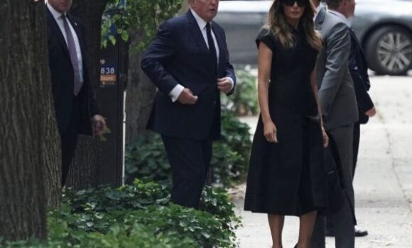 Νέα Υόρκη: Τραμπ και Μελάνια παρέστησαν στην κηδεία της Ιβάνα