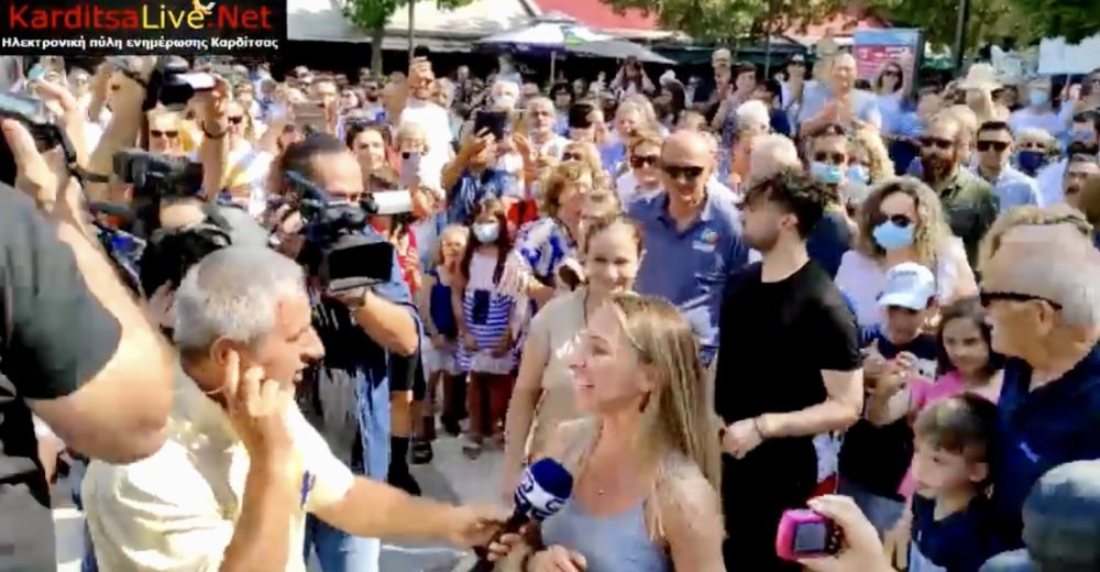 Η Καρδίτσα αποθέωσε την Ντρισμπιώτη (video)