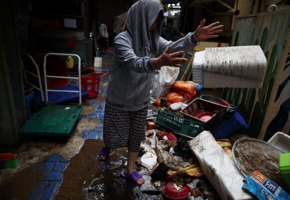 Νότια Κορέα: Επτά νεκροί από πλημμύρες – Βροχόπτωση ρεκόρ