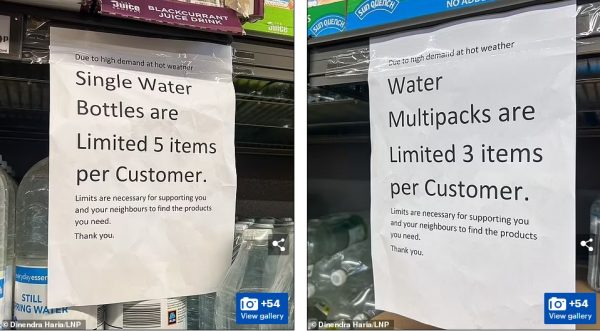 Ξηρασία στη Βρετανία: Νερό με το δελτίο – Πανικός στα σούπερ μάρκετ