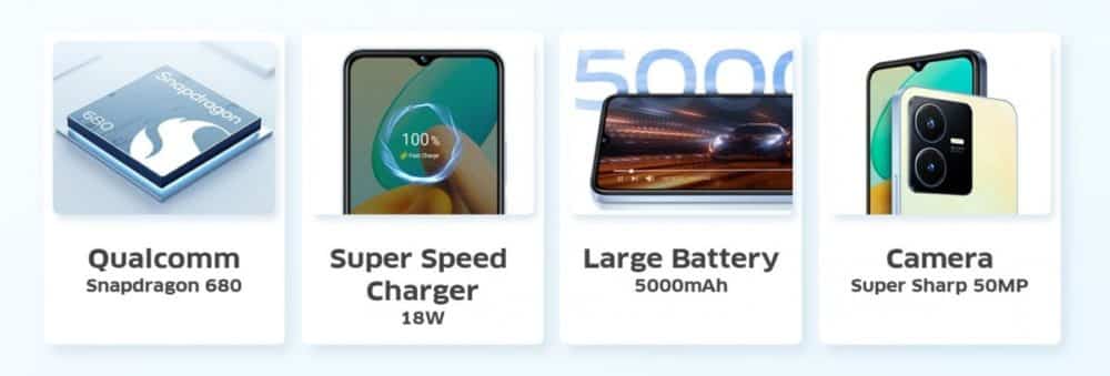 Vivo Y22s: Επίσημα με Snapdragon 680 και φόρτιση 18w