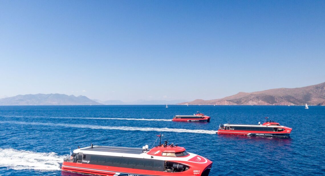 Attica Group: Επένδυση στην πράσινη ναυτιλία τα τρία Aero Highspeed (pics)
