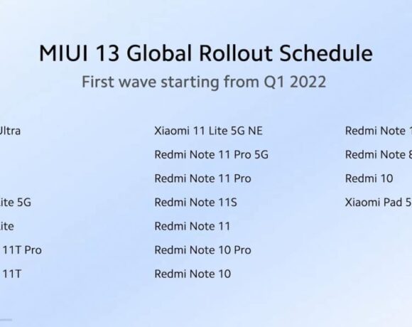 Το Xiaomi Pad 5 ενημερώνεται με Android 12 και Miui 13