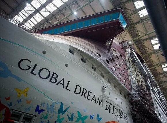 Global Dream Ii: Γιατί το μεγαλύτερο κρουαζιερόπλοιο στον κόσμο διαλύεται πριν καν κάνει το παρθενικό του ταξίδι