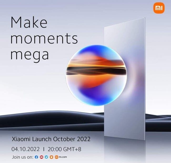 Xiaomi 12T και 12T Pro λανσάρονται στις 4 Οκτωβρίου