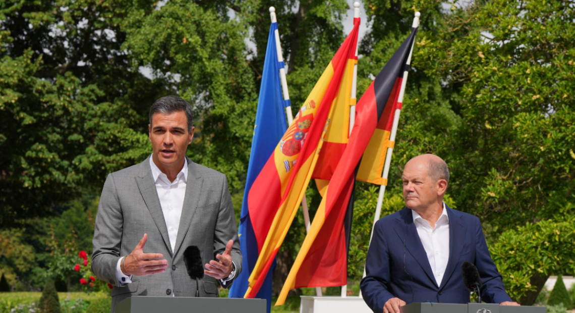 Φυσικό αέριο: Σολτς και Σάντσεθ υπέρ της κατασκευής του αγωγού Midcat ως το 2025