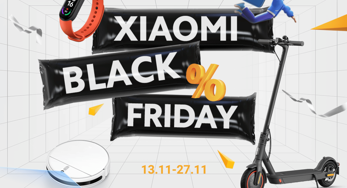 Black Friday στα Xiaomi Stores με μοναδικές τιμές για όλο το οικοσύστημα