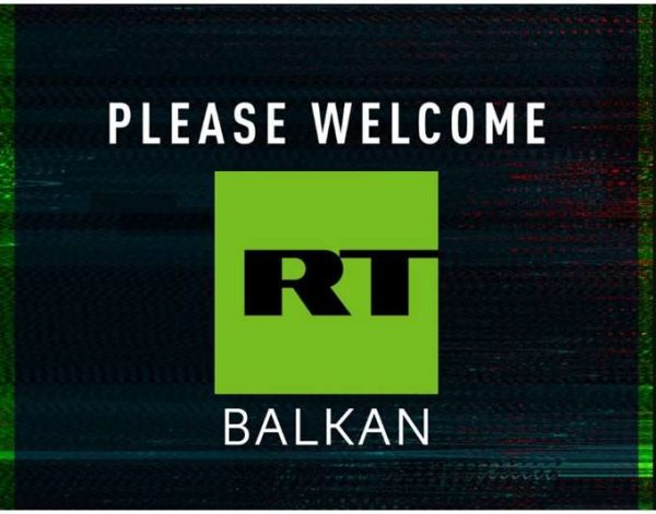 RT: Θα μεταδίδει διαδικτυακά στα σερβικά με την ονομασία RT Balkan