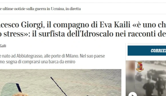 Corriere Della Sera: Το κότερο Εμίρη που ήθελε να αγοράσει ο Τζιόρτζι για την Εύα