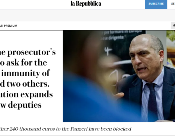 La Repubblica – Qatargate: Ετοιμάζουν άρση ασυλίας και για άλλους τρεις ευρωβουλευτές οι βελγικές αρχές