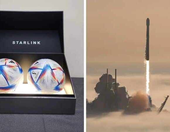Spacex: Έστειλε στο διάστημα δύο μπάλες του Παγκοσμίου Κυπέλλου