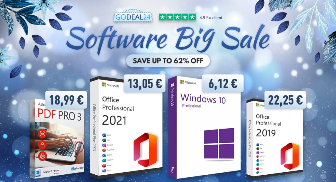 Αποκτήστε Windows 10 με 6,12€ και Office 2021 με 13,05€