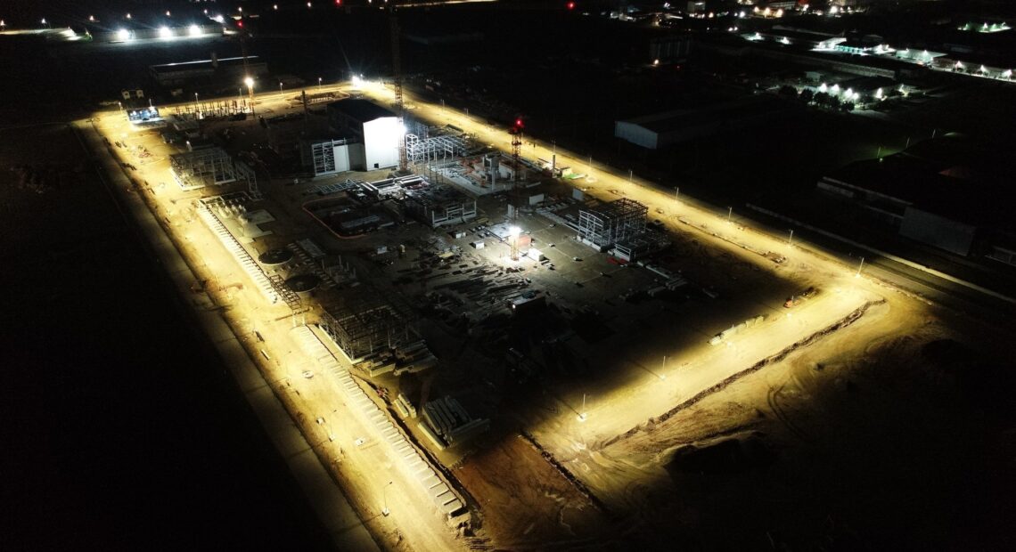 «Θερμοηλεκτρική Κομοτηνής»: Στο φουλ οι εργασίες για το χτίσιμο της νέας μονάδας φυσικού αερίου