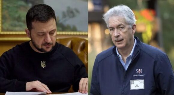 Ουκρανία: Ο επικεφαλής της Cia συνάντησε τον Ζελένσκι υπό άκρα μυστικότητα στο Κίεβο