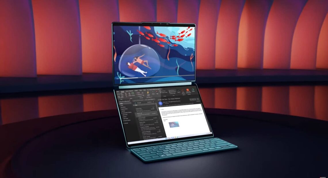Ces 2023: H Lenovo καινοτομεί με το Yoga Book 9i με δύο οθόνες