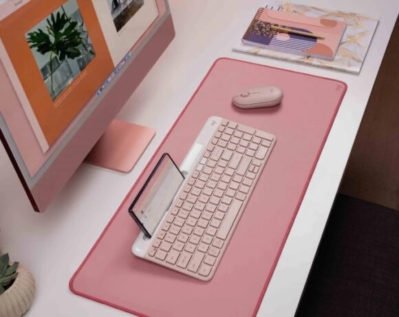 Logitech®: Νέο σετ πληκτρολογίου & ποντικιού Mk470 σε ροζ χρώμα