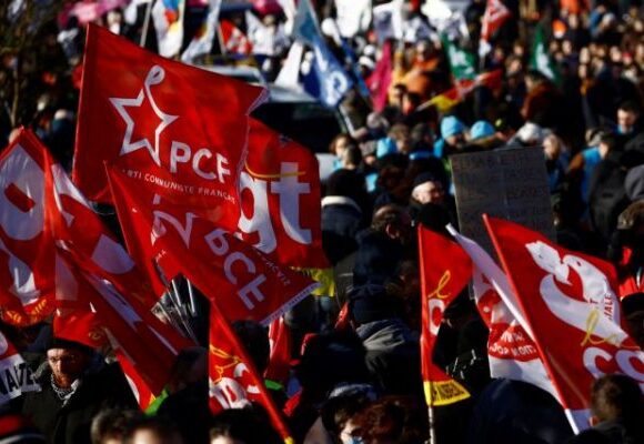 Γαλλία: Νέα απεργιακή κινητοποίηση κατά της μεταρρύθμισης του συνταξιοδοτικού