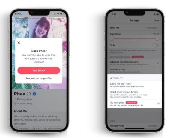 Λειτουργία ανώνυμης περιήγησης για το Tinder – Κρύβει το προφίλ σας από ανεπιθύμητους χρήστες