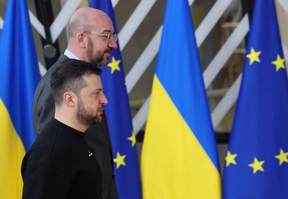 Μισέλ προς Ζελένσκι: Καλώς ήρθατε στο σπίτι