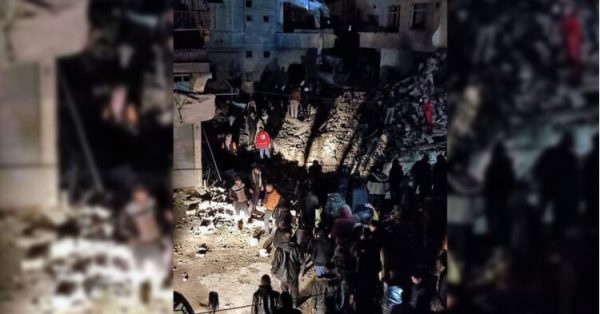 Συρία: Κατέρρευσε τετραώροφο έπειτα από σεισμό 4,3 Ρίχτερ – Αναζητούν εγκλωβισμένους