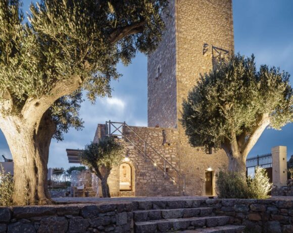 Δωμάτιο με Θέα: H Master Suite του Tainaron Blue Retreat