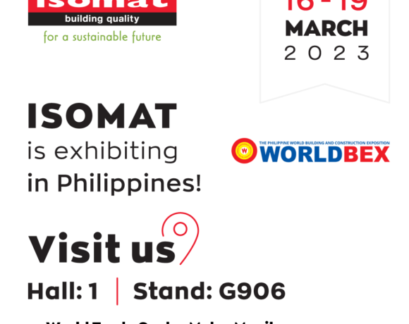 Η Isomat στη Worldbex στις Φιλιππίνες