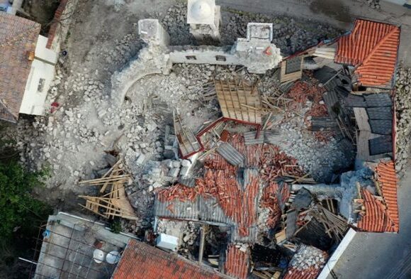 Σεισμός στην Τουρκία: Καταστράφηκε ελληνική εκκλησία μετά από επτά αιώνες