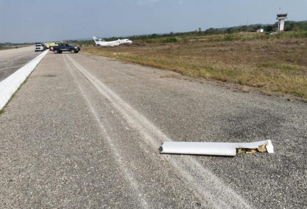 Γουατεμάλα: Αεροσκάφος έχασε μέρος του συστήματος προσγείωσης αλλά προσεδαφίστηκε με επιτυχία